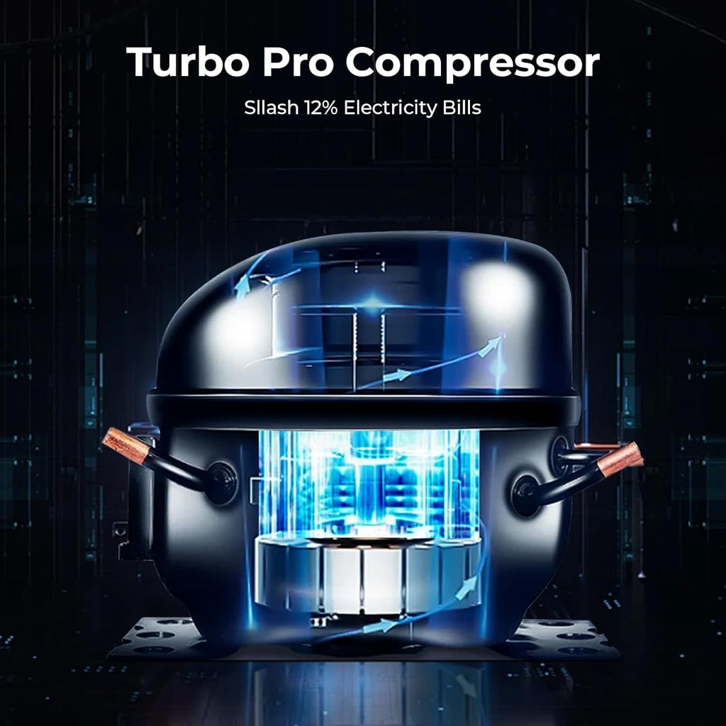 Ice Maker Machine, 8 Ice Cubes in 6 mins, 26lb/Day Bullet Ice with 2 Sizes- Portable Mini, Energy Saving & Basket/Scoop for Home/Party/Travel/Camping/Bar,Grey